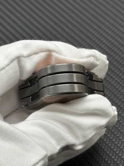 Balled Shell Stainless Steel Stonewashed Resin-Sealed