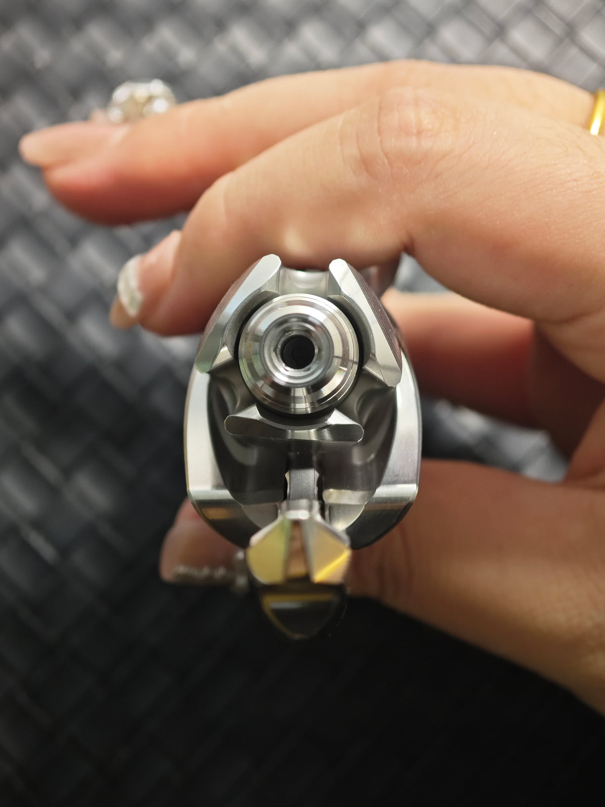 Exoskeleton Magnetic Mechanical Stainless Steel Blasted