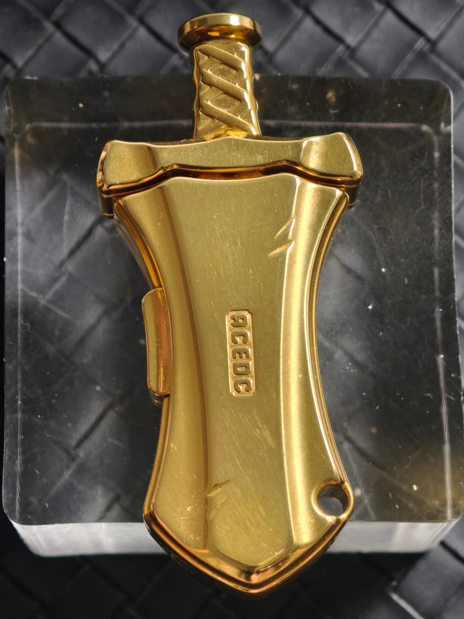 Master Sword Stainless Steel Gold Plated
