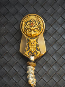 Demon Subduing Toga Tangcao Pattern Titanium
