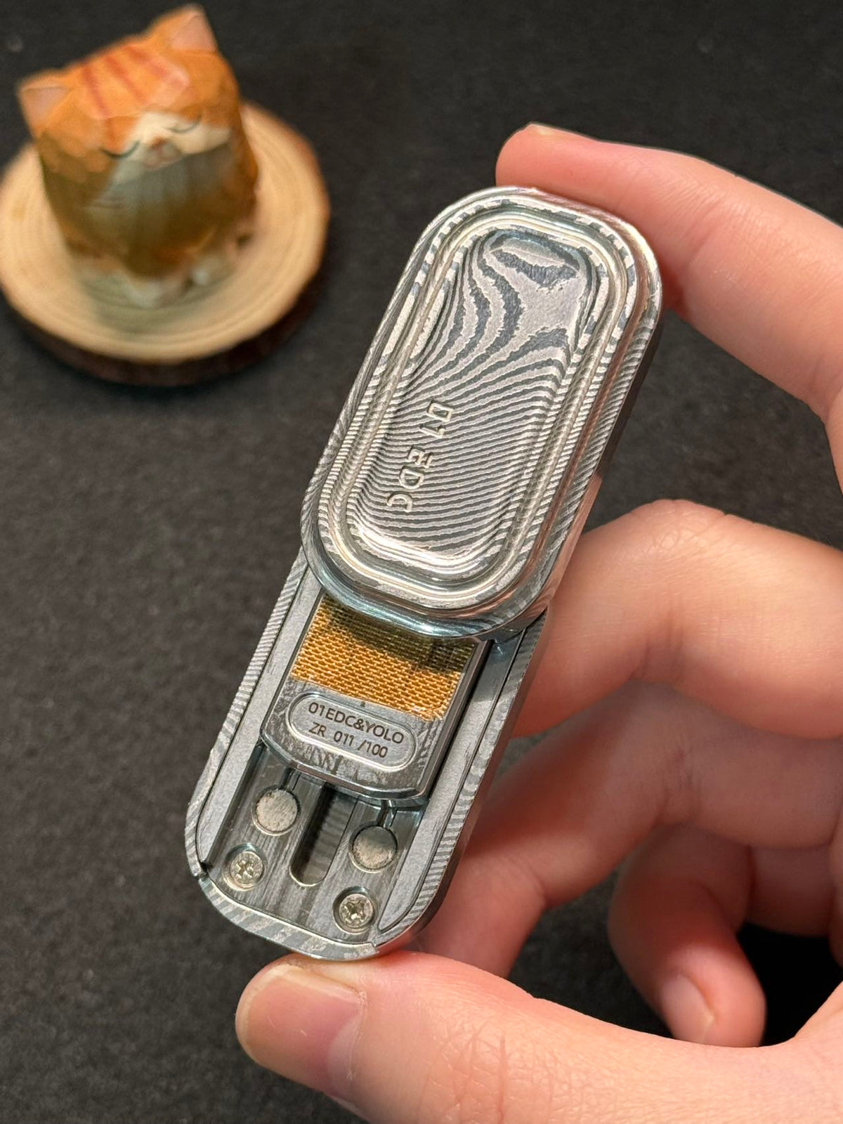 No.7 Shell Damasteel