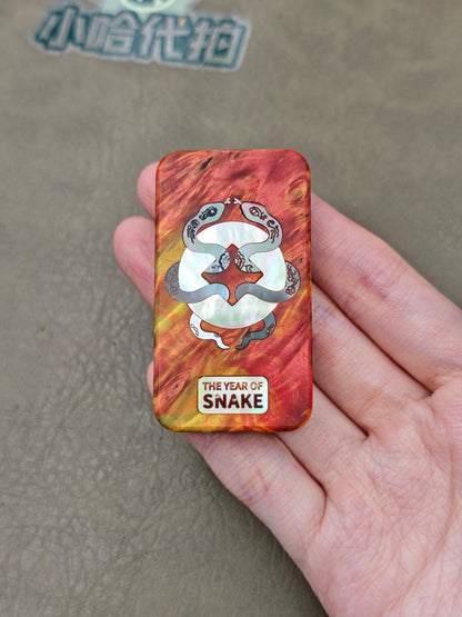 Fortune Serpent Stabilized wood