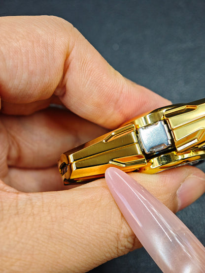 God of Time Stainless Steel Gold Plated