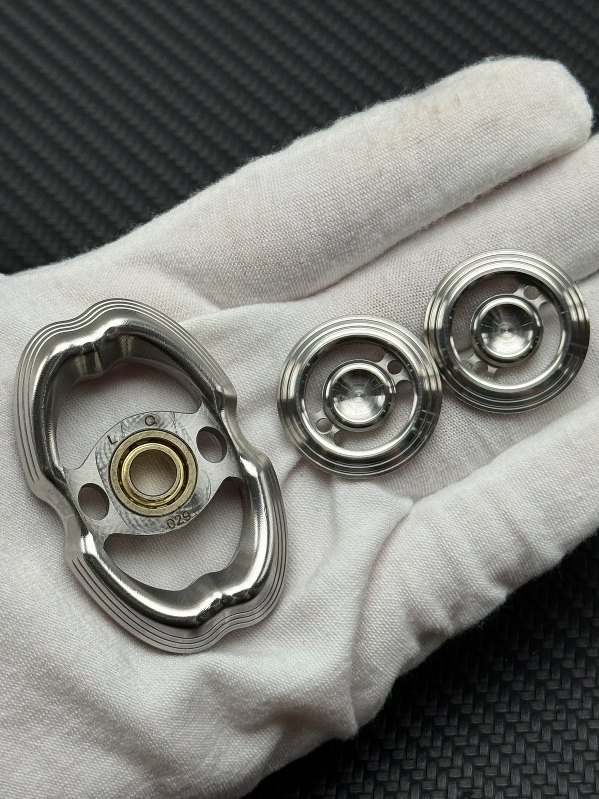 Obsidian Crystalized Stainless Steel