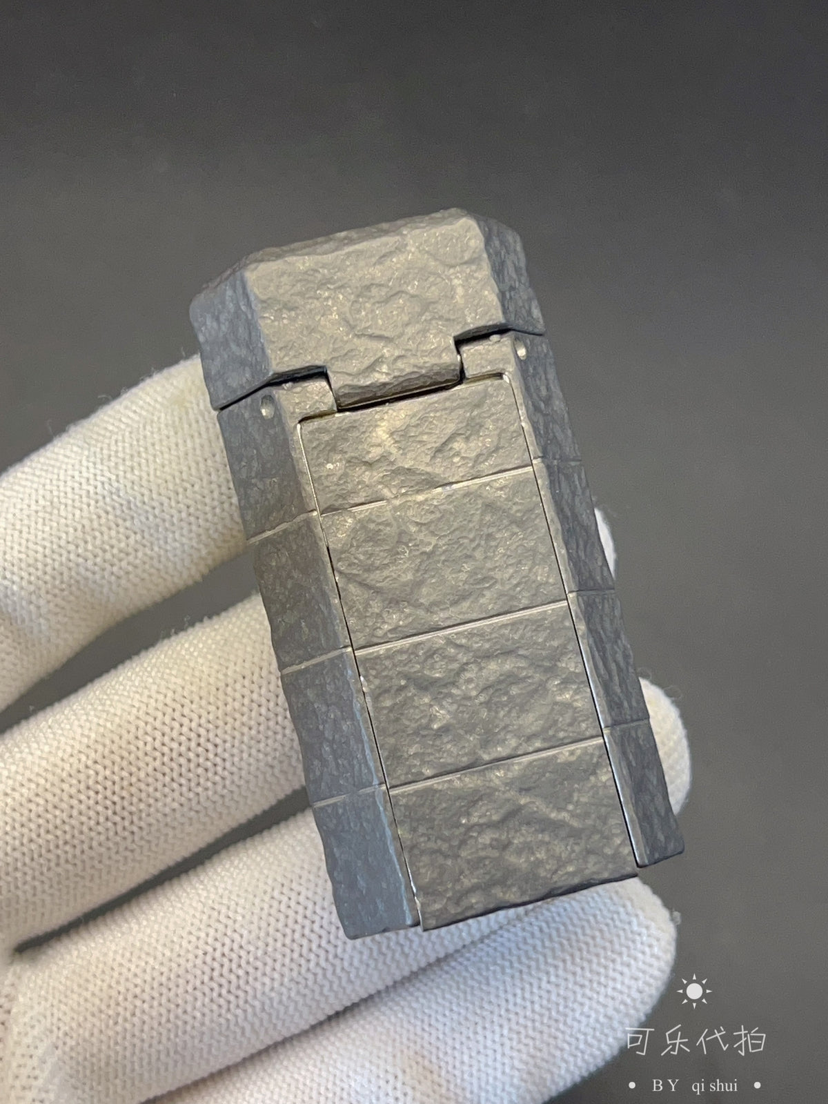 Tang Case Titanium Engraved
