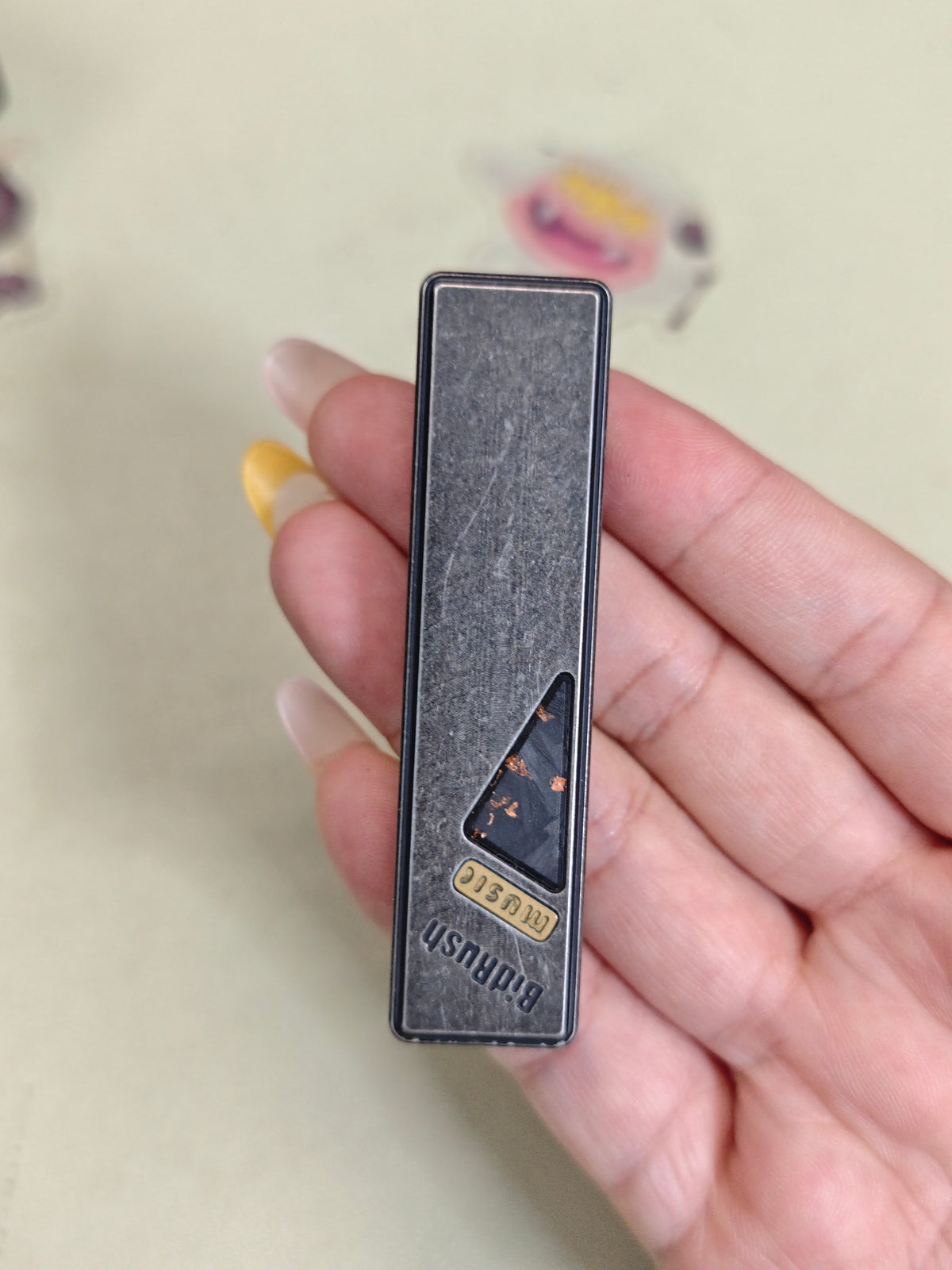 Mini Box Stainless Steel Distressed