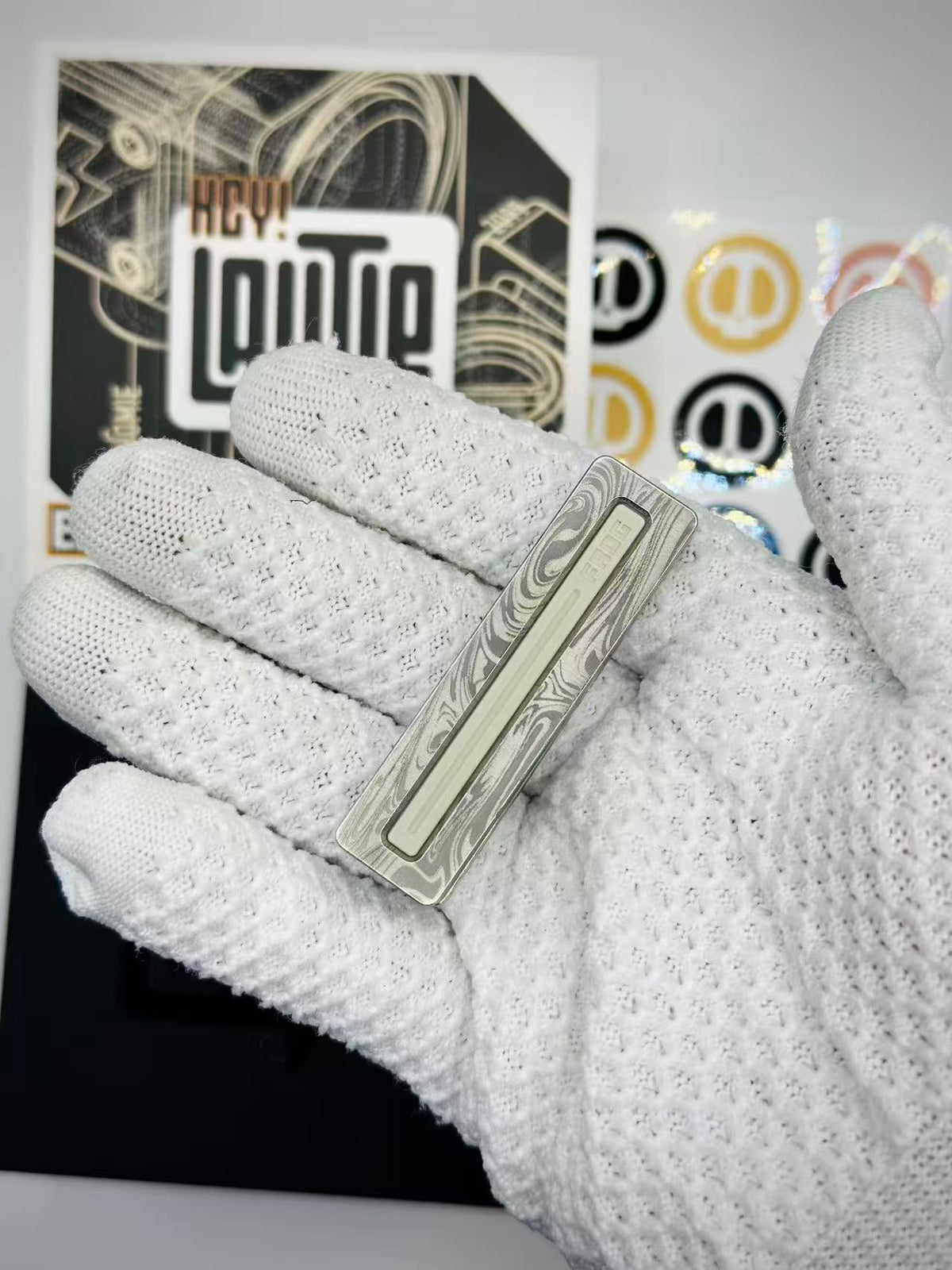 Frog Zirconium Engraved
