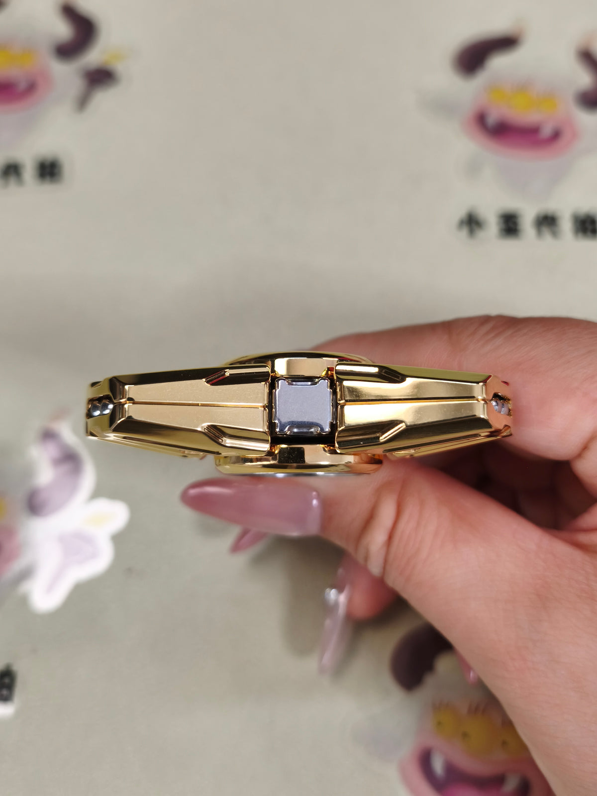 God of Time Stainless Steel Gold Plated