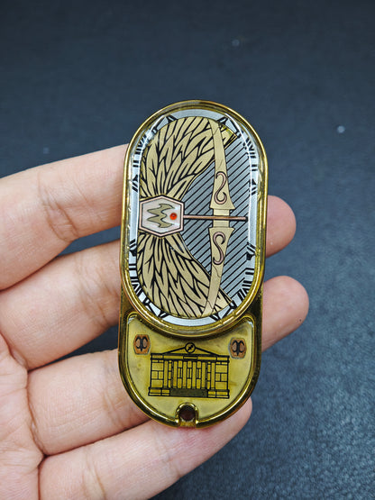 Dragon Rhythm Titanium Gold Plated Resin-Sealed