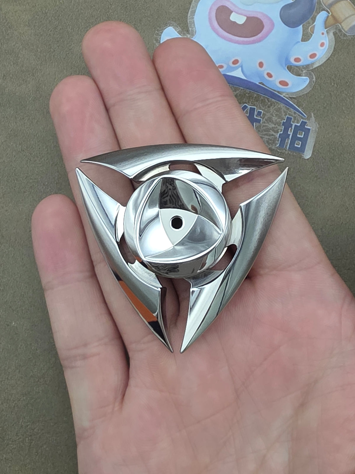 Pinwheel Stainless Steel Polished