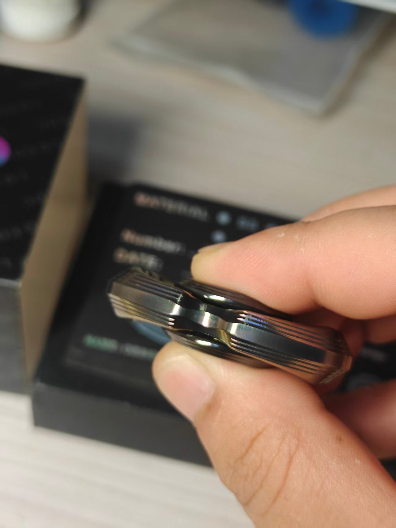 Obsidian Crystalized Zirconium