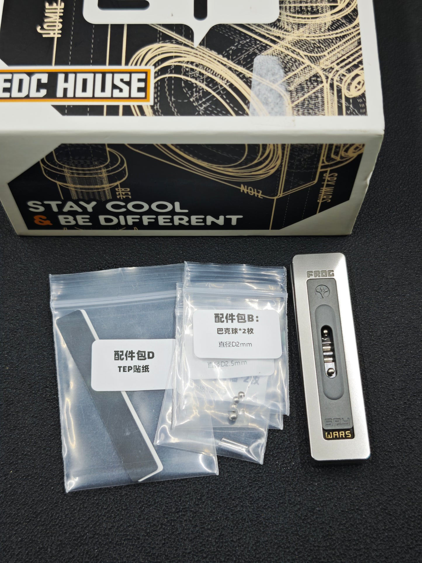 Frog Zirconium PEEK Stainless Steel