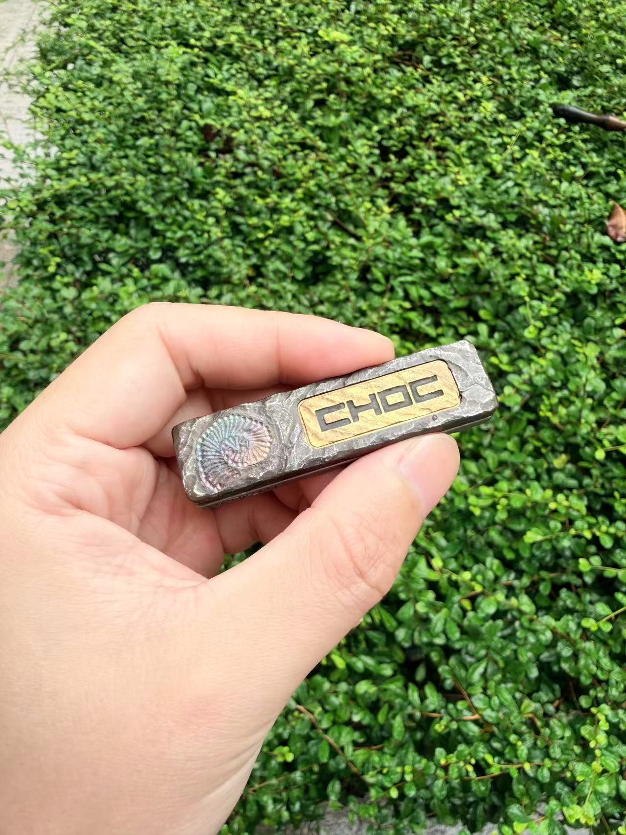 Choc Zirconium Engraved