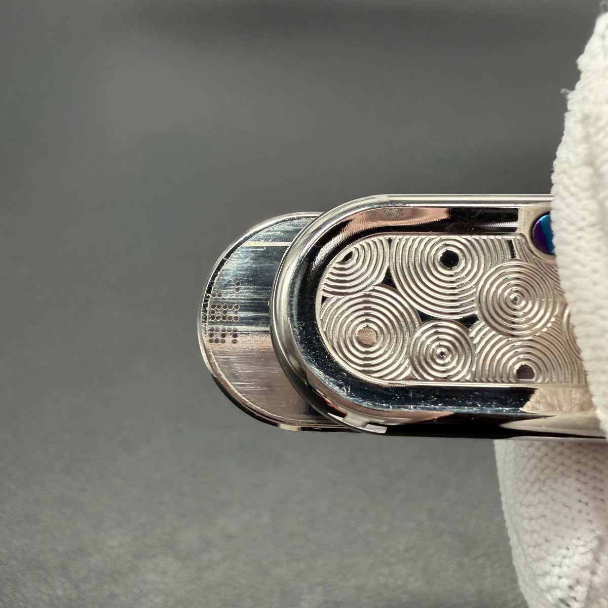 Top B Rain Titanium Polished