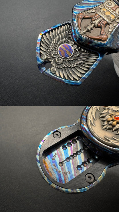 Demon Subduing Toga Tangcao Pattern Zircuti