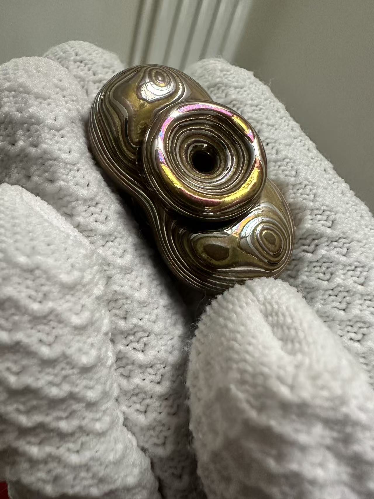 Cell Mini Mokume Polished
