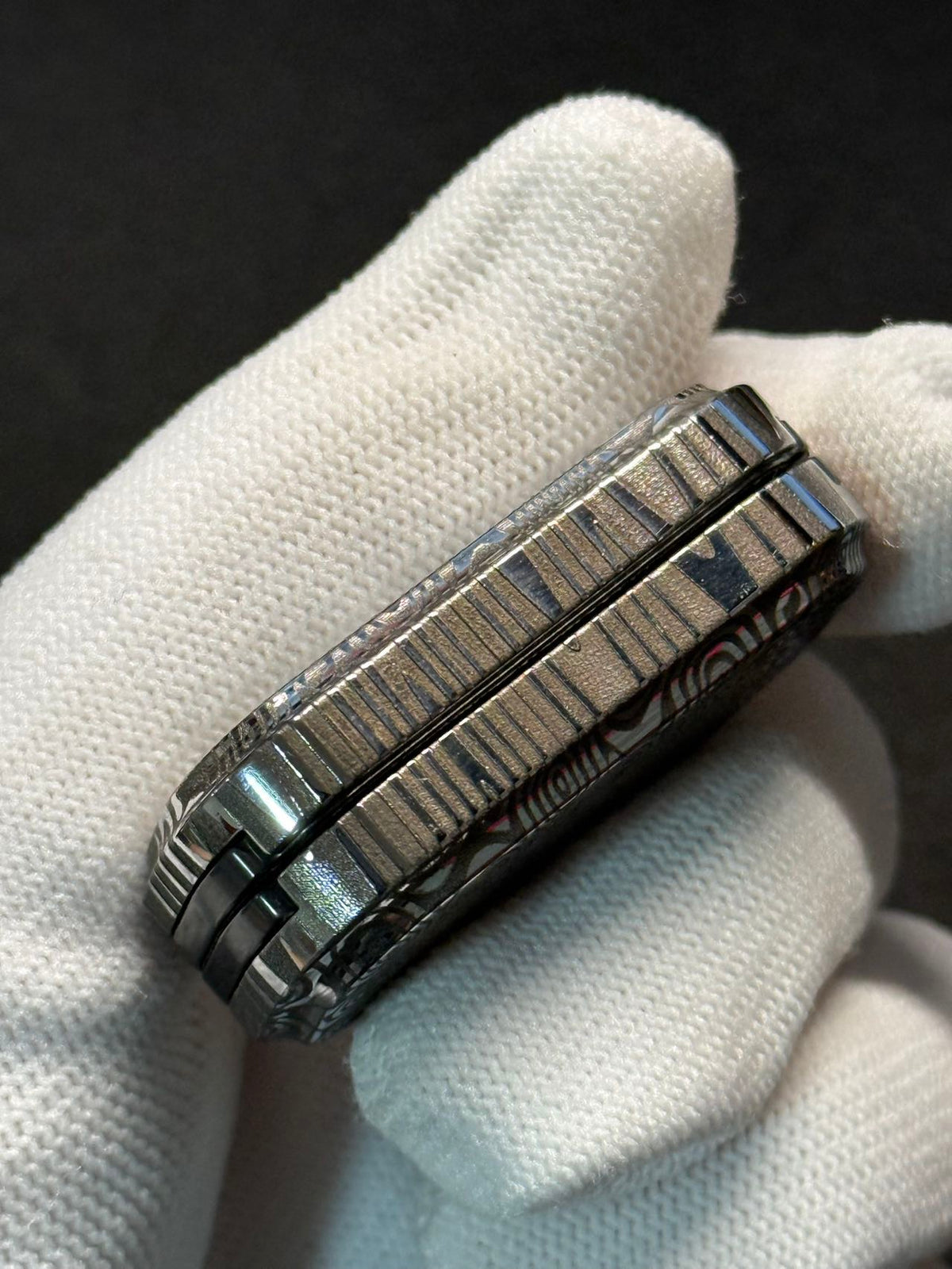 No.11 Shell Stainless Steel Engraved Polished