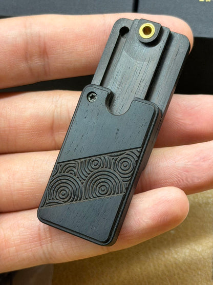 Blessing African Blackwood Engraved