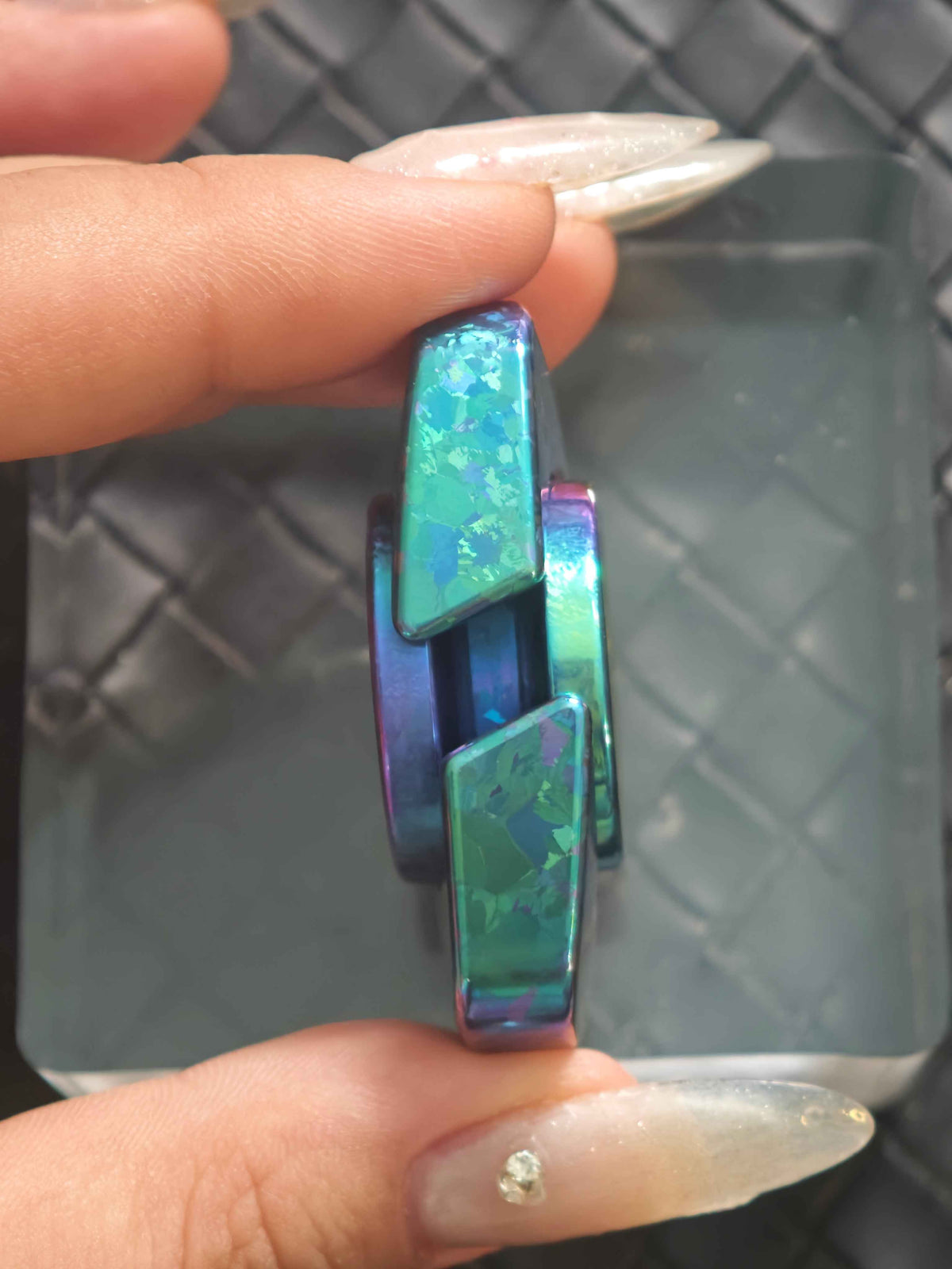 Premium Exquisite Cloud Crystallized Titanium