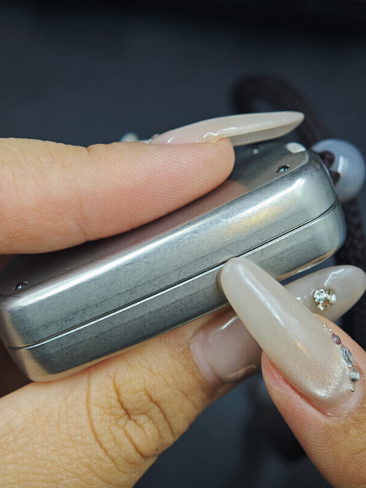 Ripple Tuning Fork Stainless Steel Stonewashed