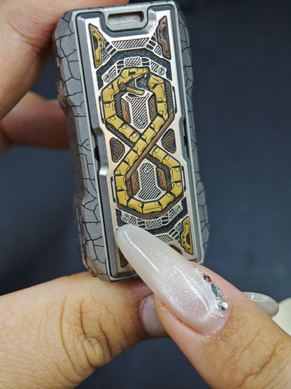 CORE WAVE Titanium Engraved