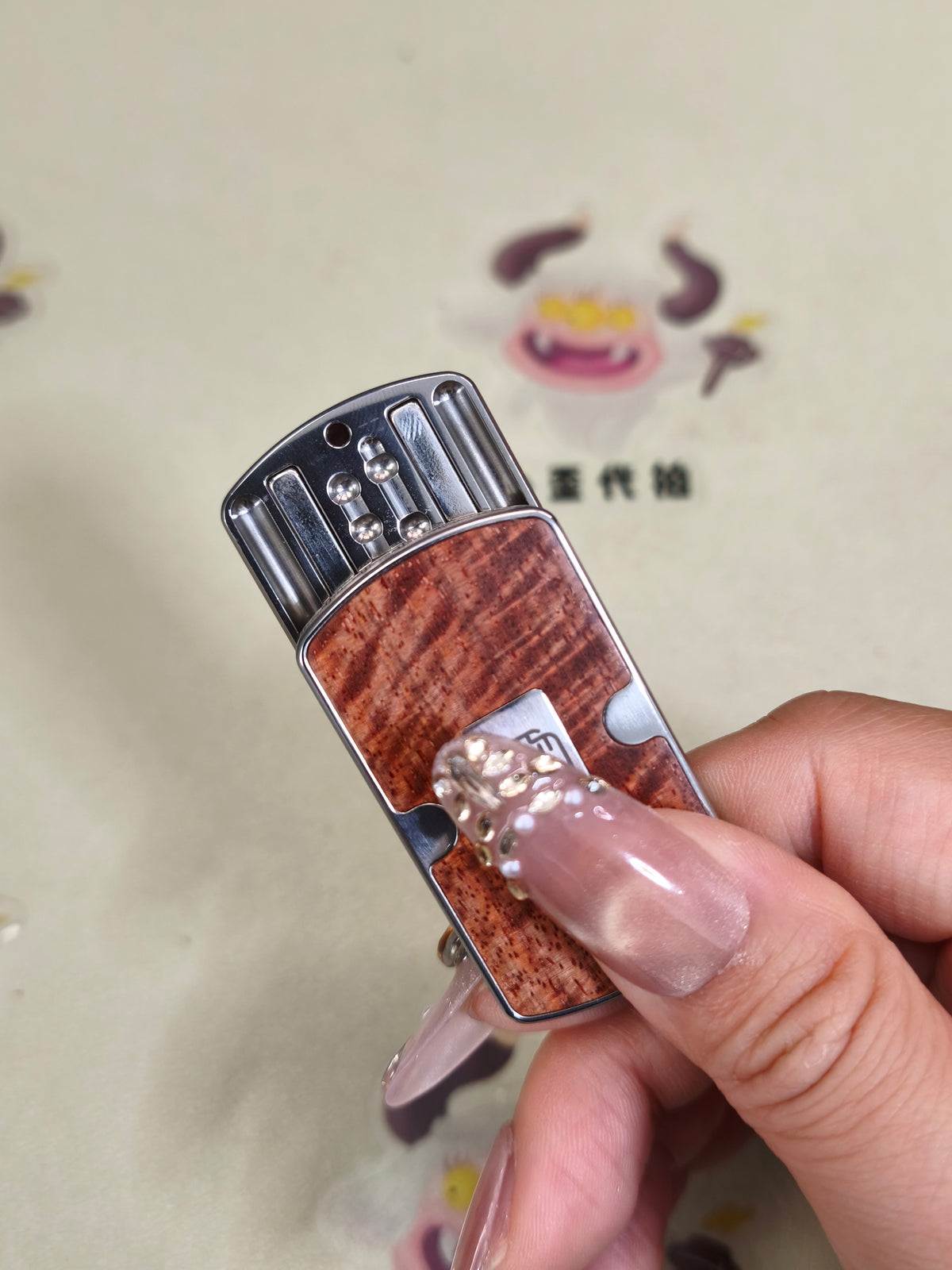Root Three Redwood Engraved