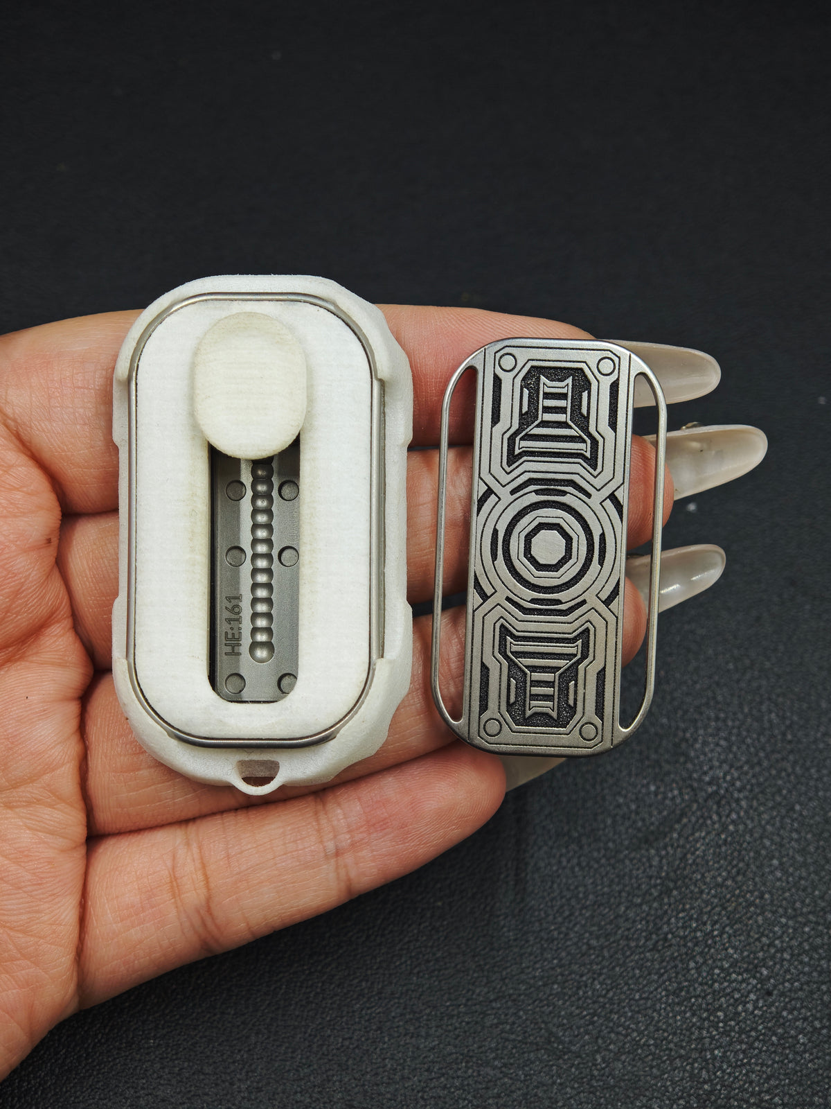Flipoo Stainless Steel Engraved