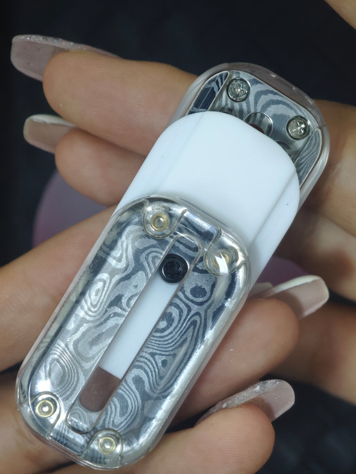 3 Layer Dense Core Damasteel