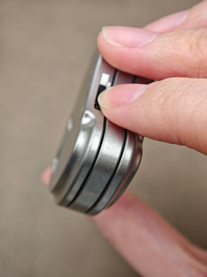 Balled Shell Stainless Steel Stonewashed