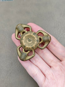 Exorcism Brass Engraved