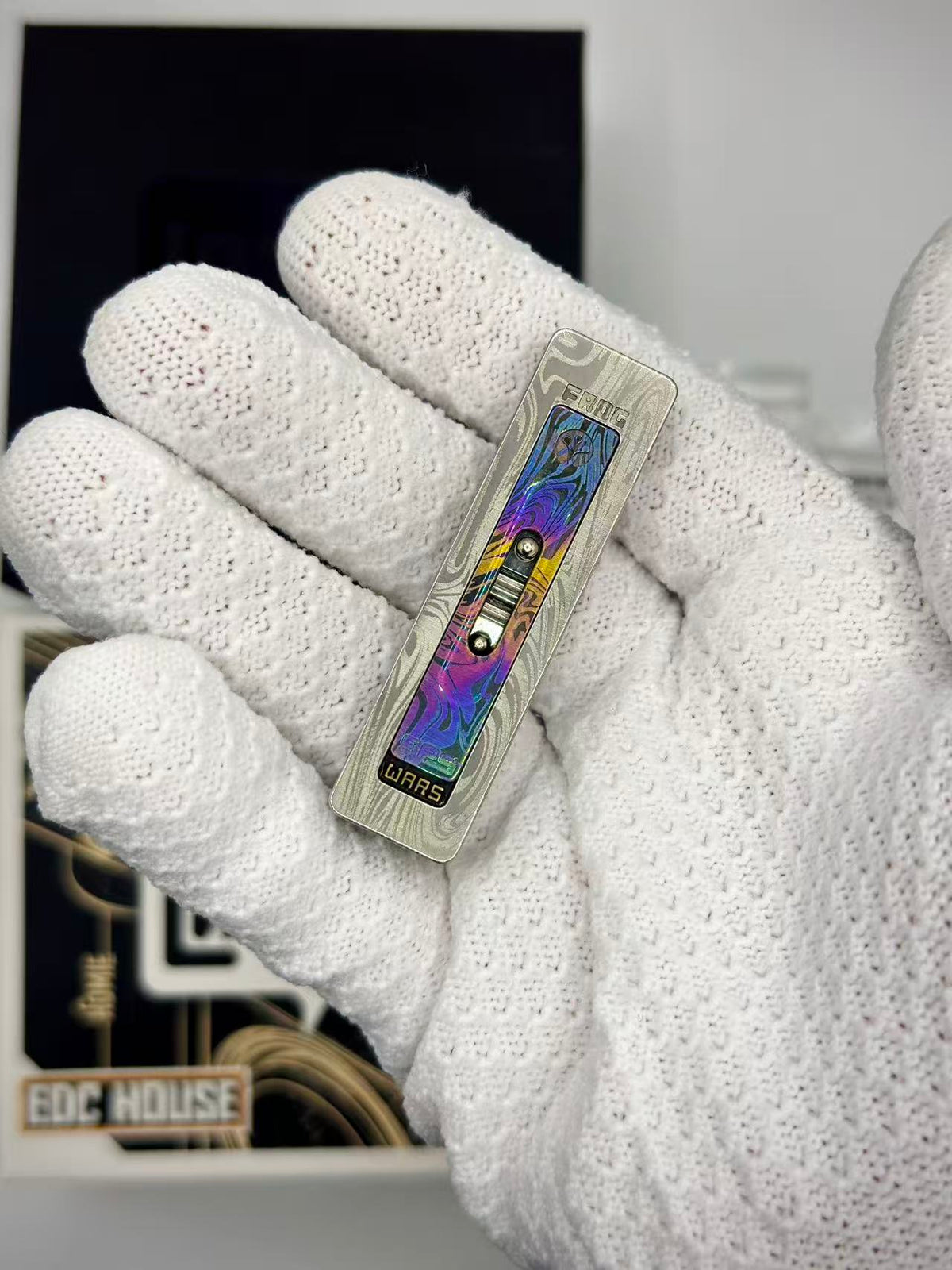 Frog Zirconium Engraved