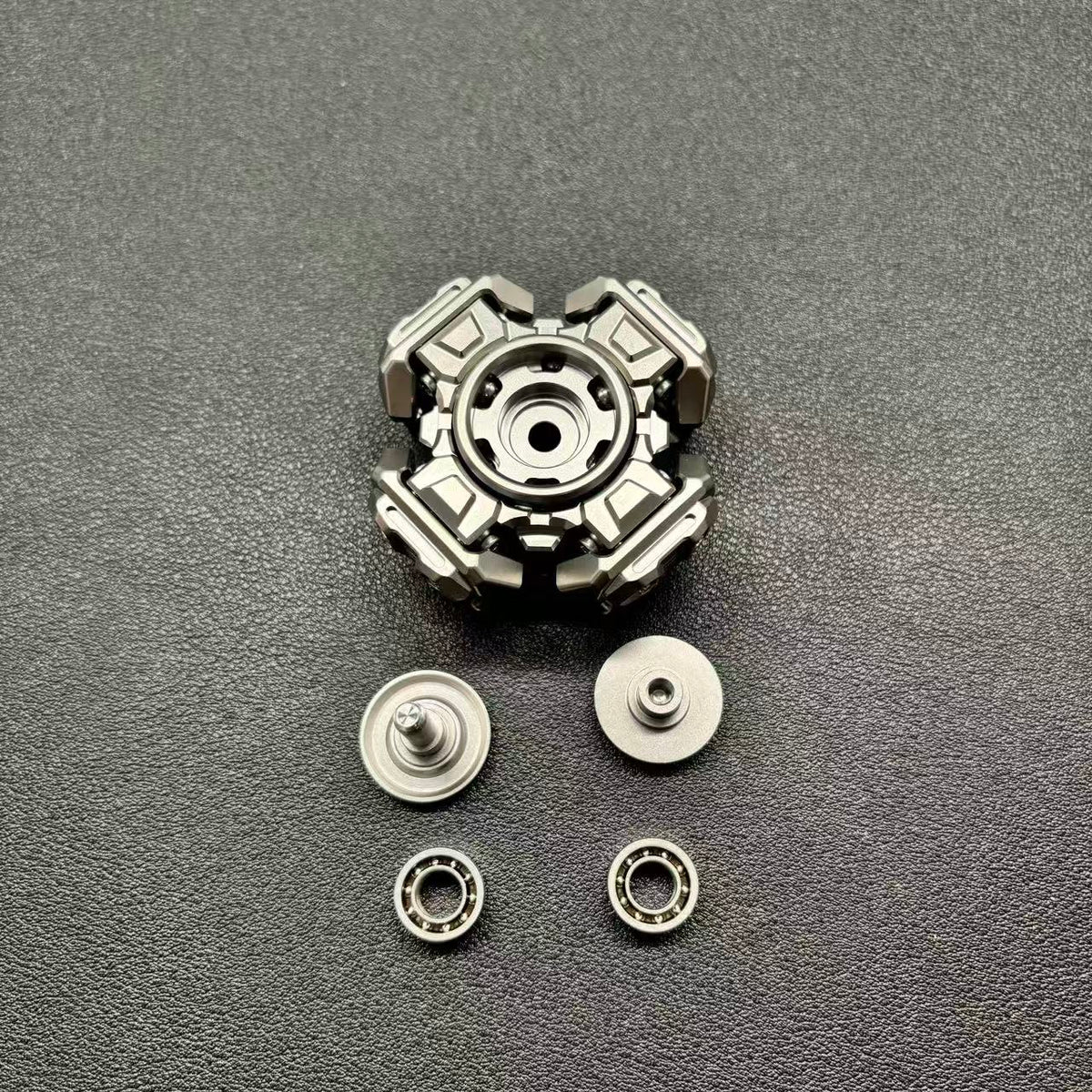 Ancient Iron Shell Opening Titanium Polished