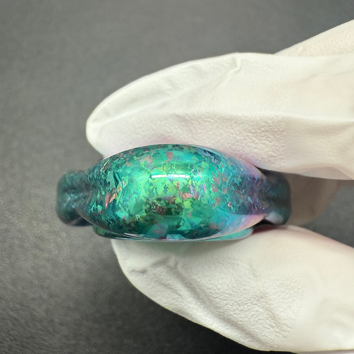 Crossing Crystallized Titanium
