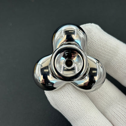 Three-Leaf Cell Stainless Steel Polished