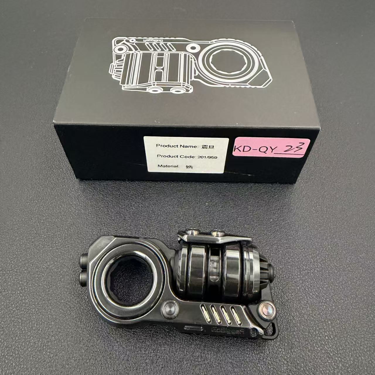 Sinian Zirconium Gold Plated Oil Slick