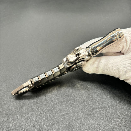 Rattlesnake Sword Titanium Polished