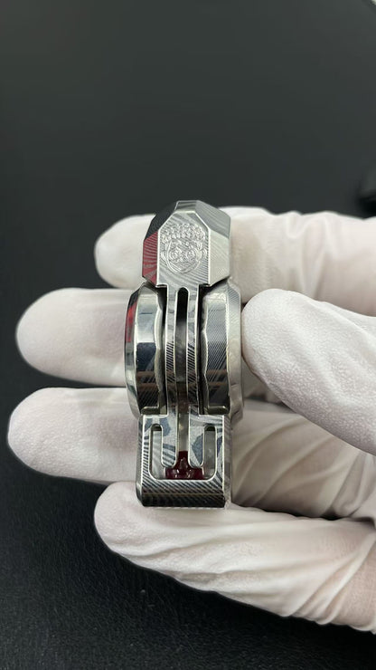Chubby Paddle Damasteel