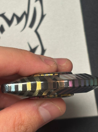 Phantom Dual Leaf Zirconium Engraved