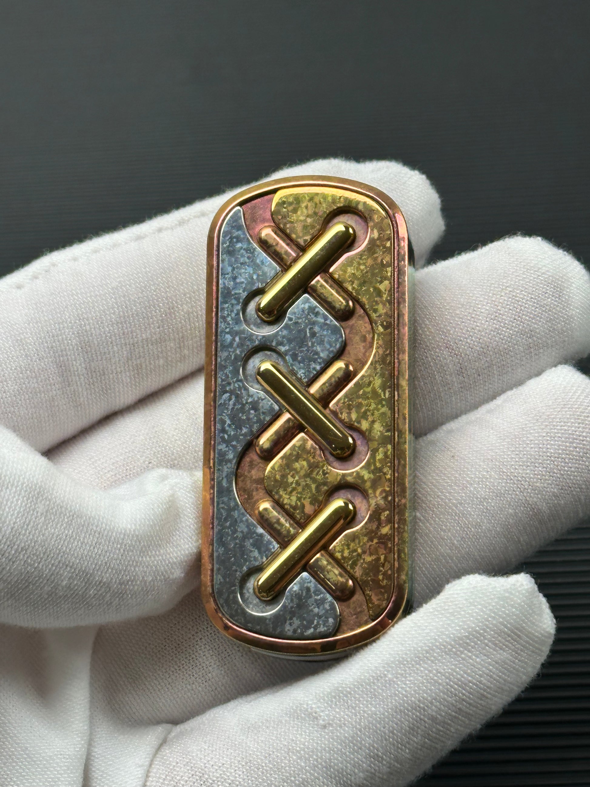 Razor Edge Crystallized Titanium