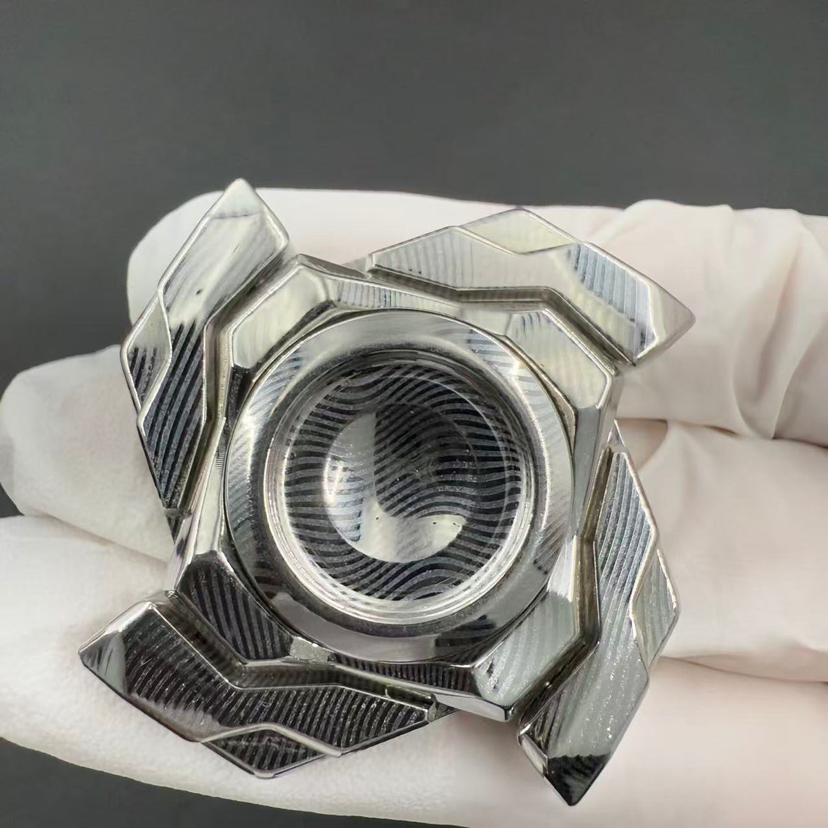 Haze Shell Opening Damasteel