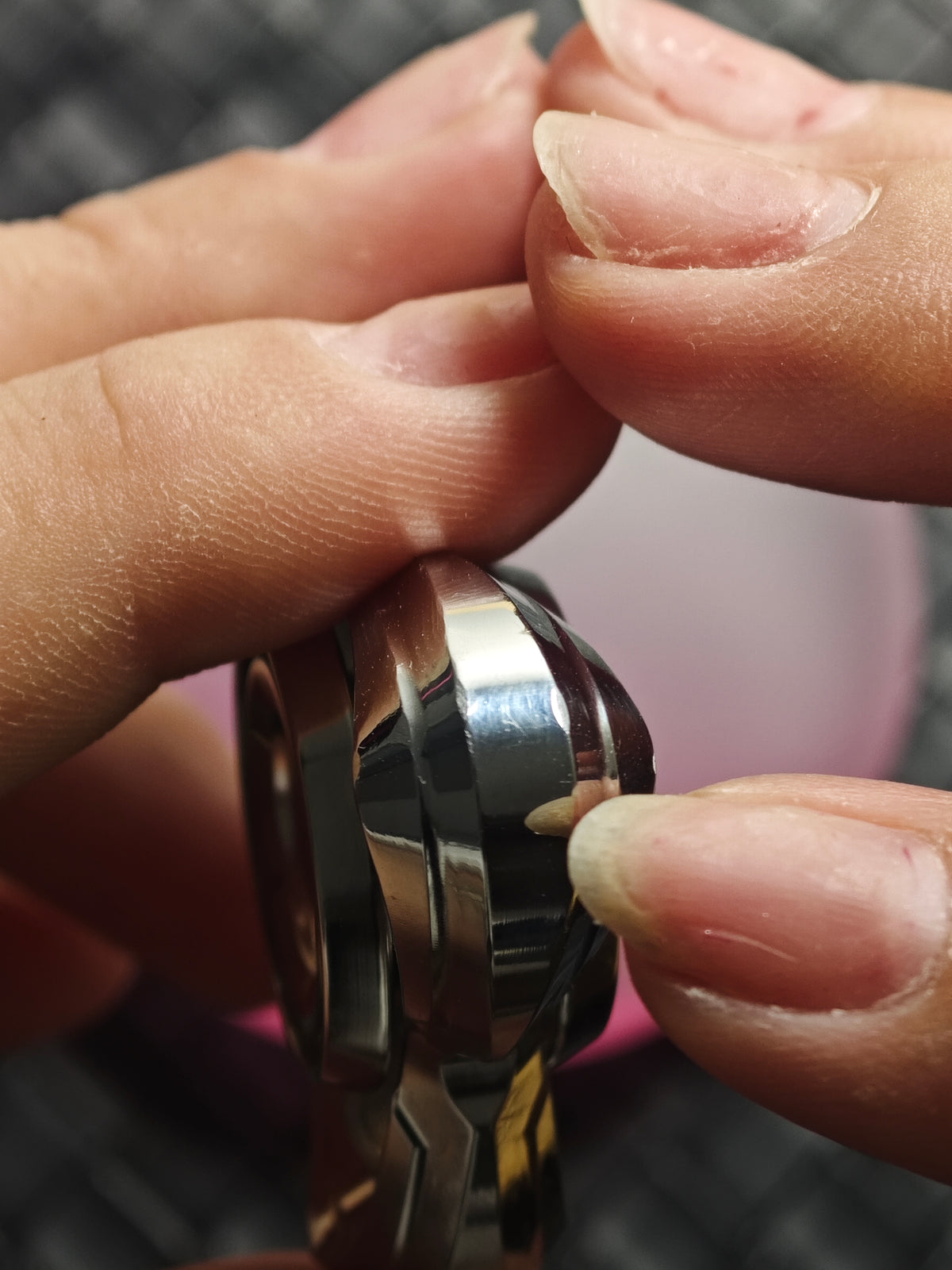 Cat's Eye Stainless Steel Polished