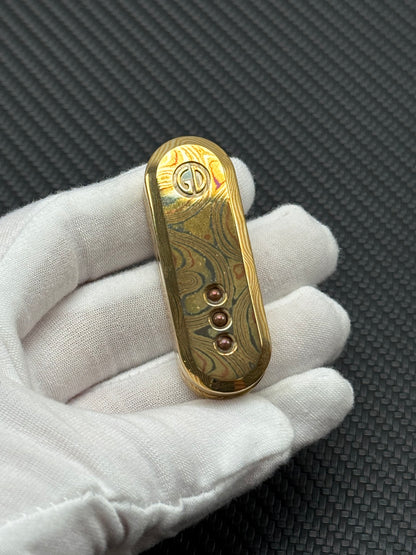Lucky Draw Mokume Polished