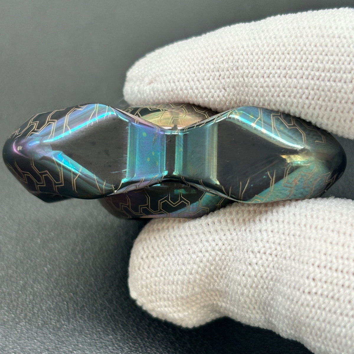 Feather Zirconium Oil Slick