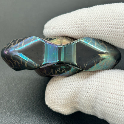 Feather Zirconium Oil Slick