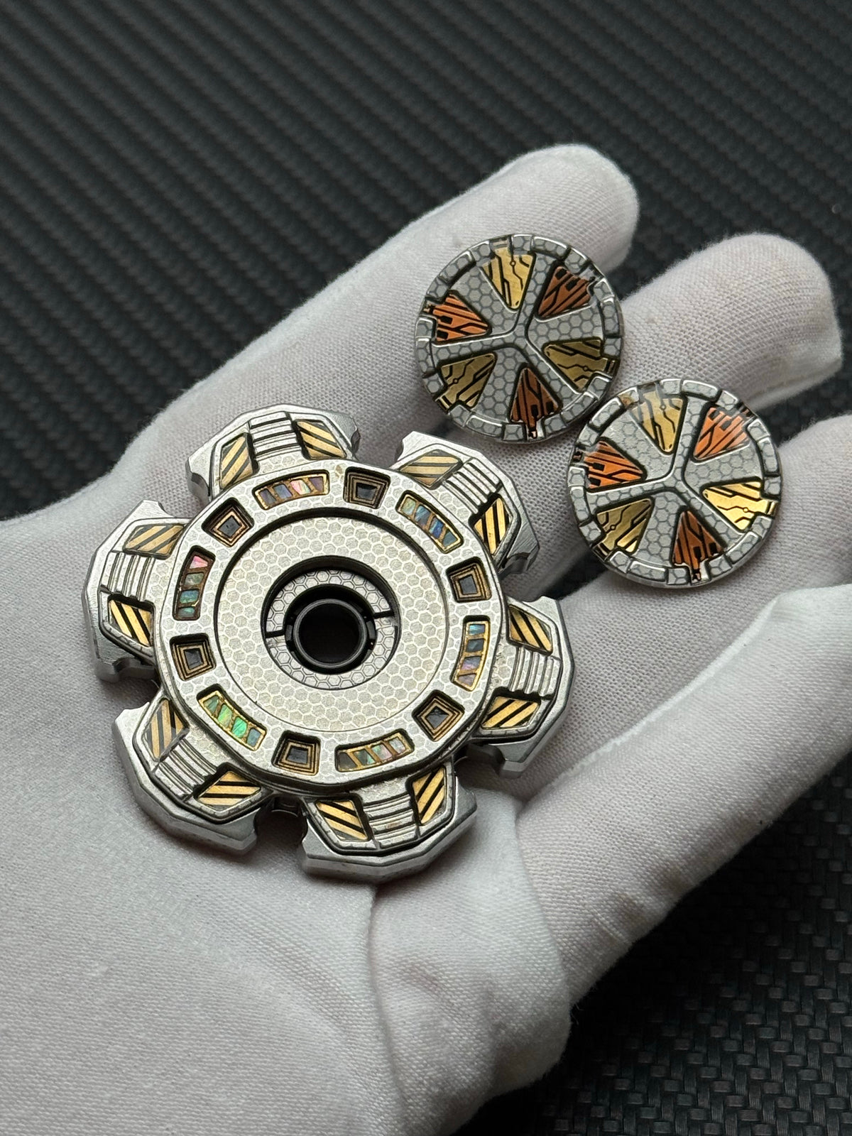 Detonator Bearing Cap Superconductor Engraved