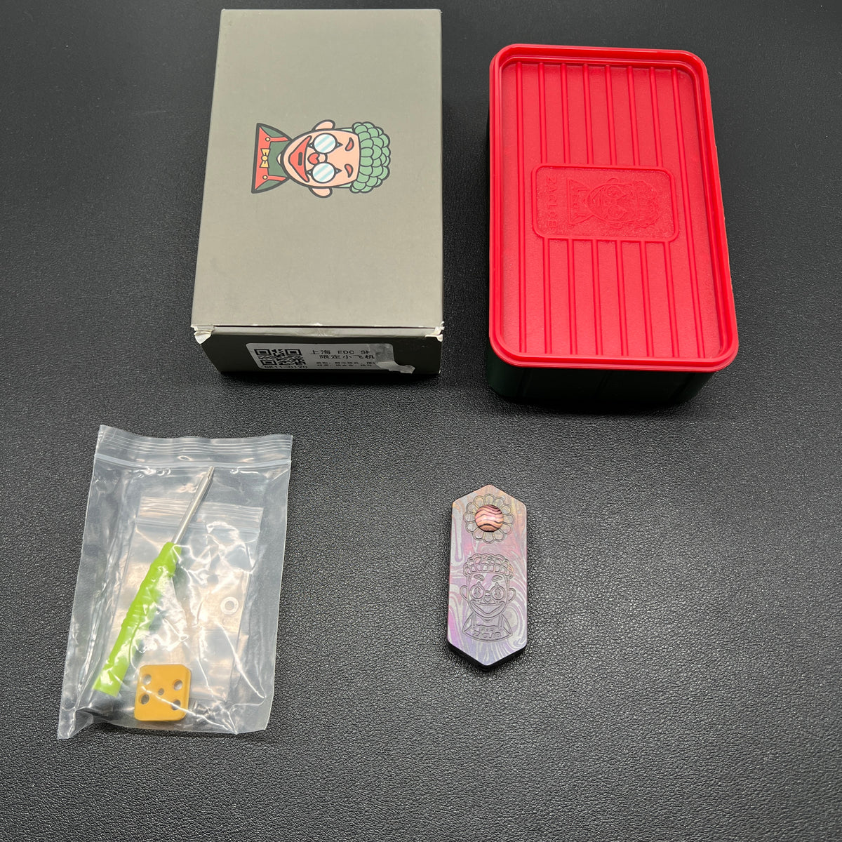Plane Zirconium Color-Anodized Engraved Limited Edition