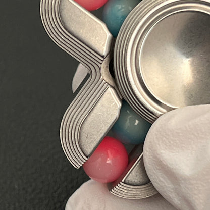 XO Stainless Steel Porcelain Washed