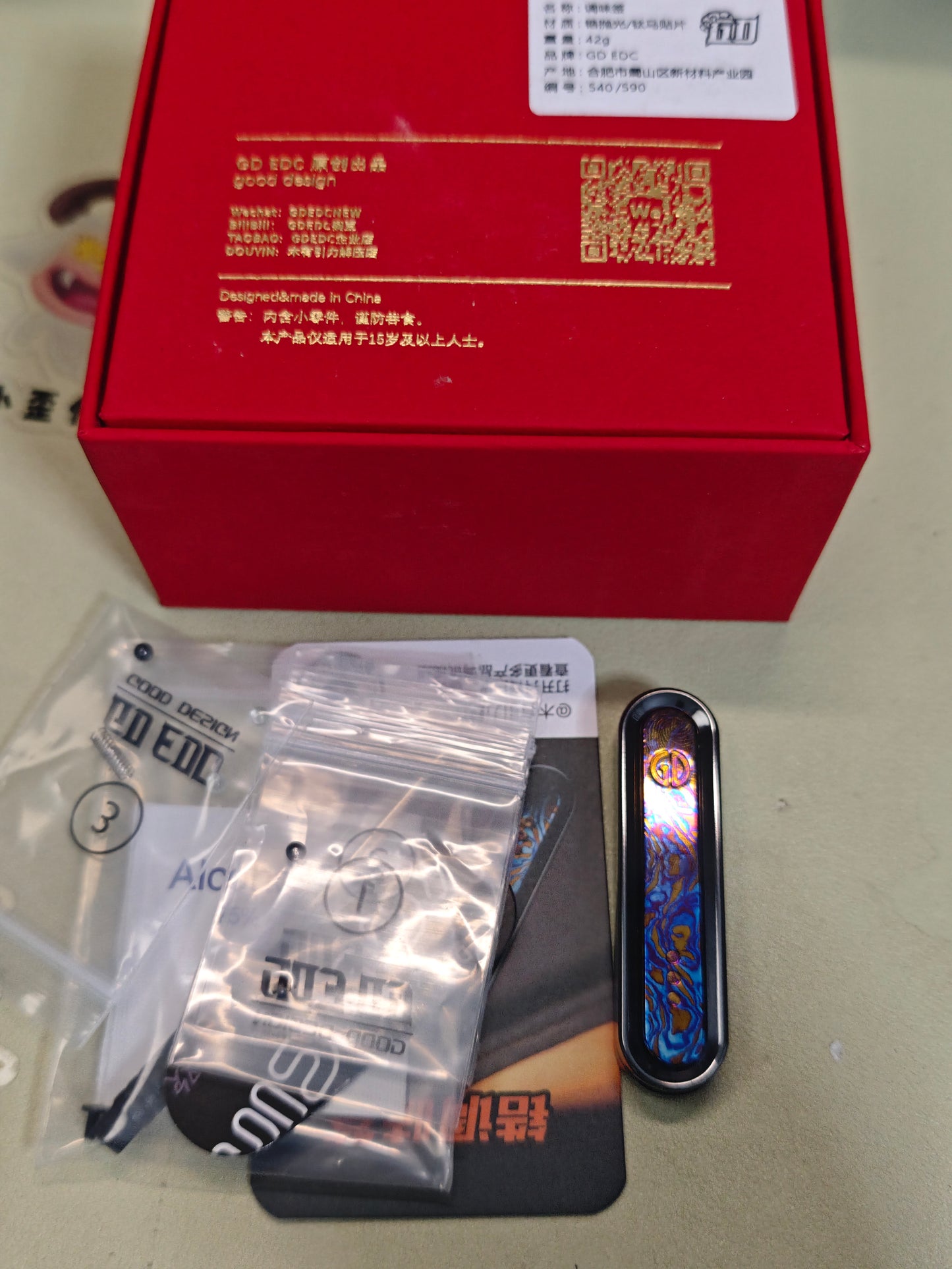 Spice Pin Mokuti Zirconium