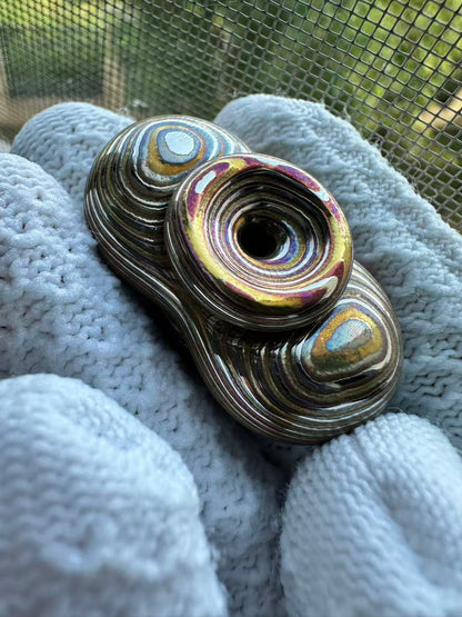 Cell Mini Mokume Polished