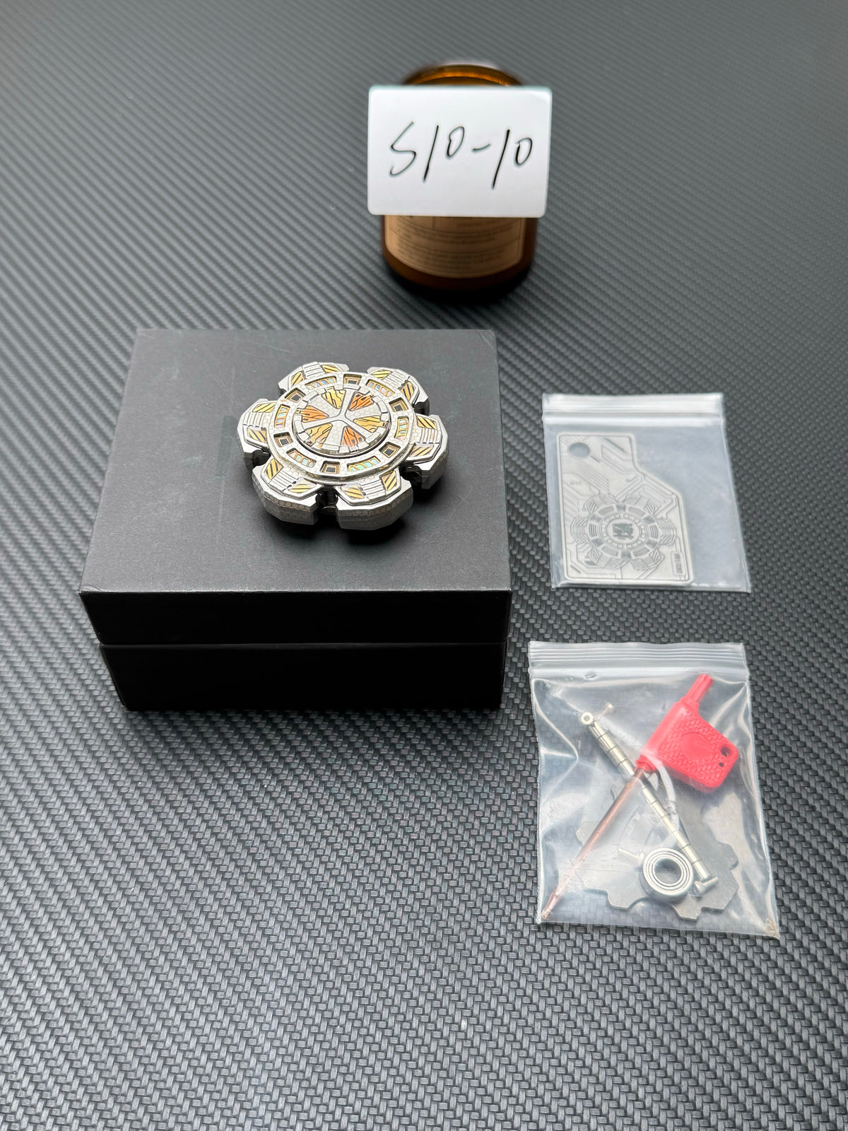 Detonator Bearing Cap Superconductor Engraved